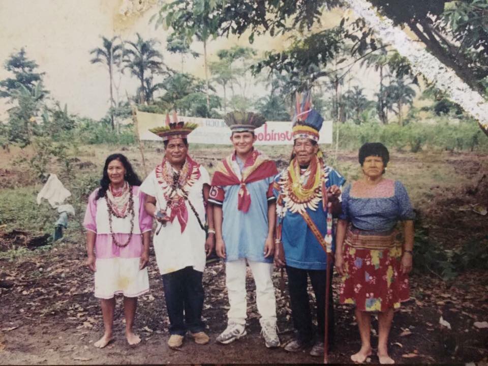 Yagé Oso Cofán TAITA MAYOR QUERUBIN QUETA ALVARADO. 4to Campamento