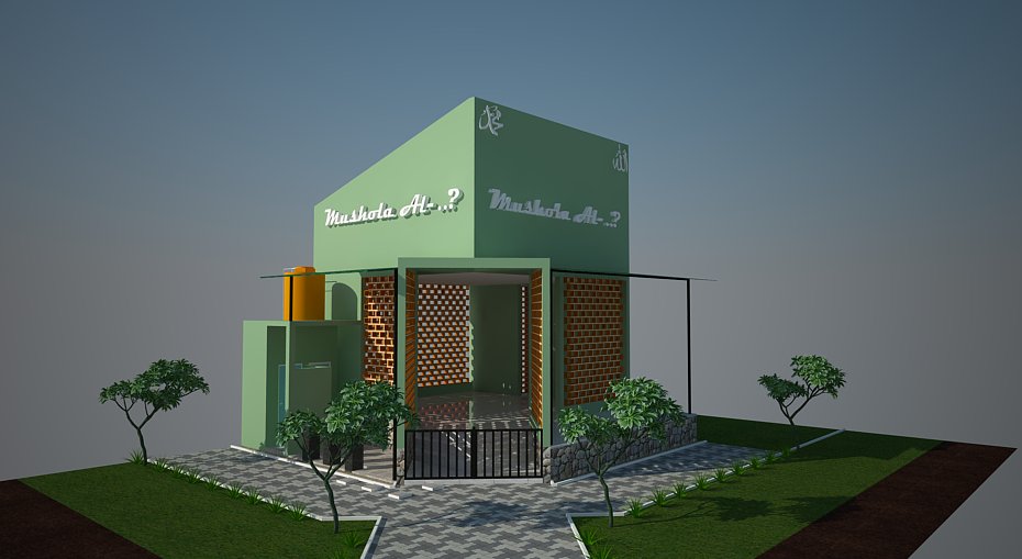 Jasa Desain Bangunan: Desain Mushola