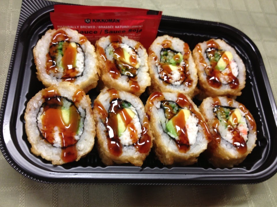 Shawnigan Jen's sushi & Teriyaki (TakeOut) deep Fried California Roll