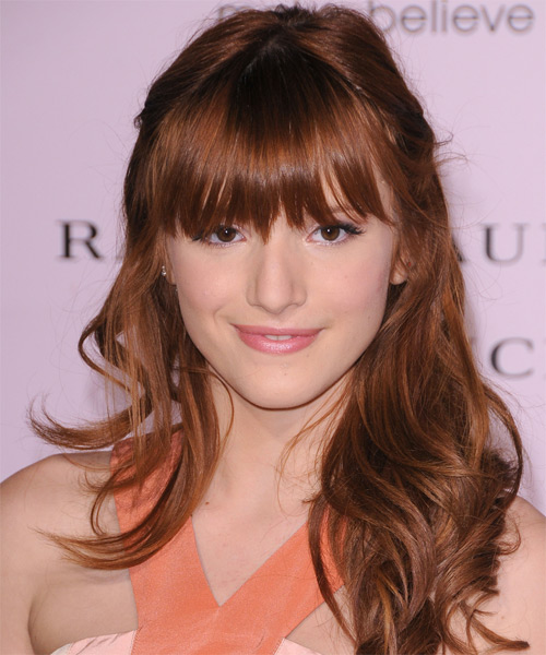 Dewi Image Casual Half Up Long Curly Hairstyles dewi-image-casual-half-up-long-curly-hairstyles