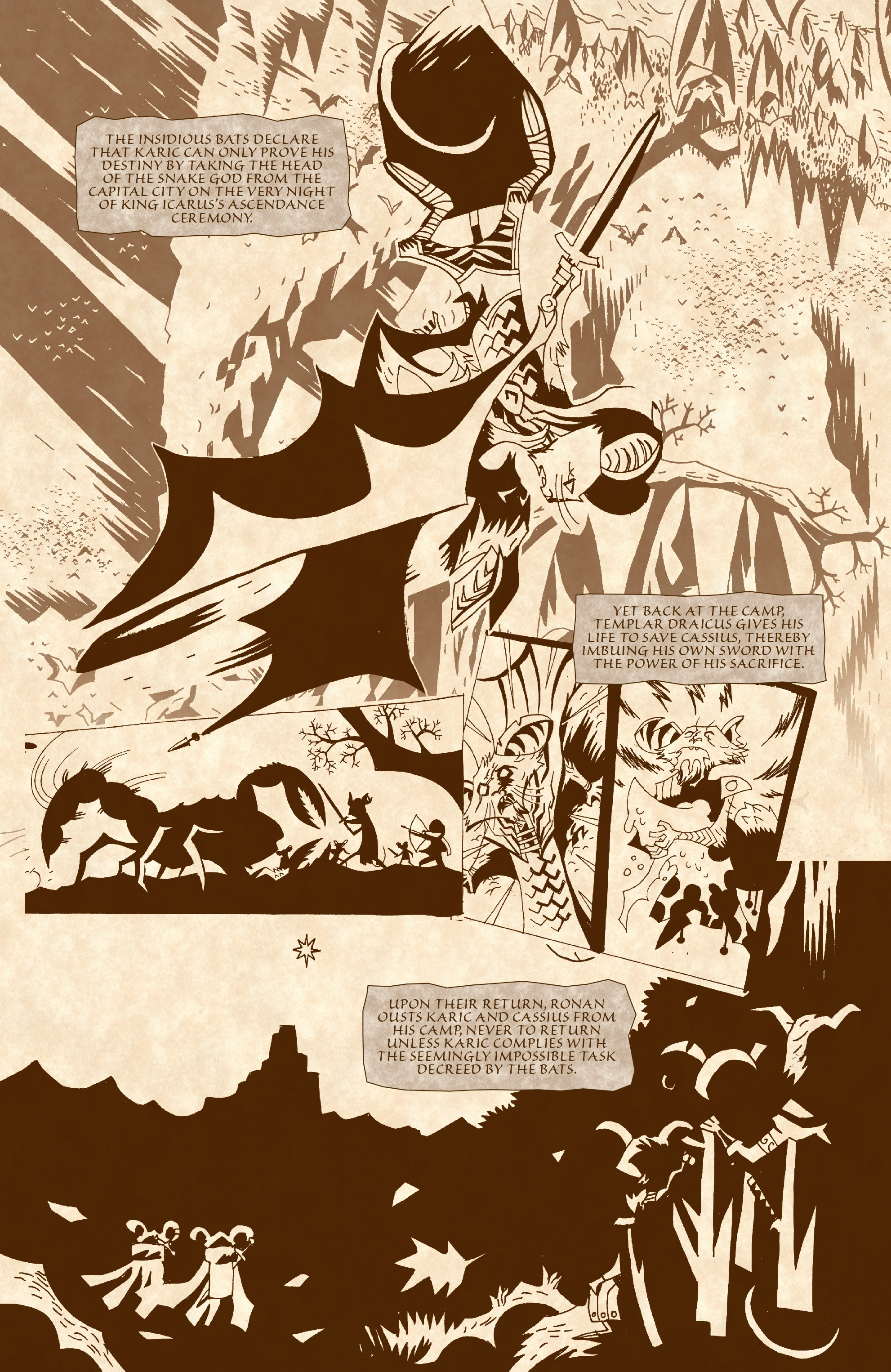 Read online The Mice Templar Volume 3: A Midwinter Night's Dream comic -  Issue # _TPB - 31