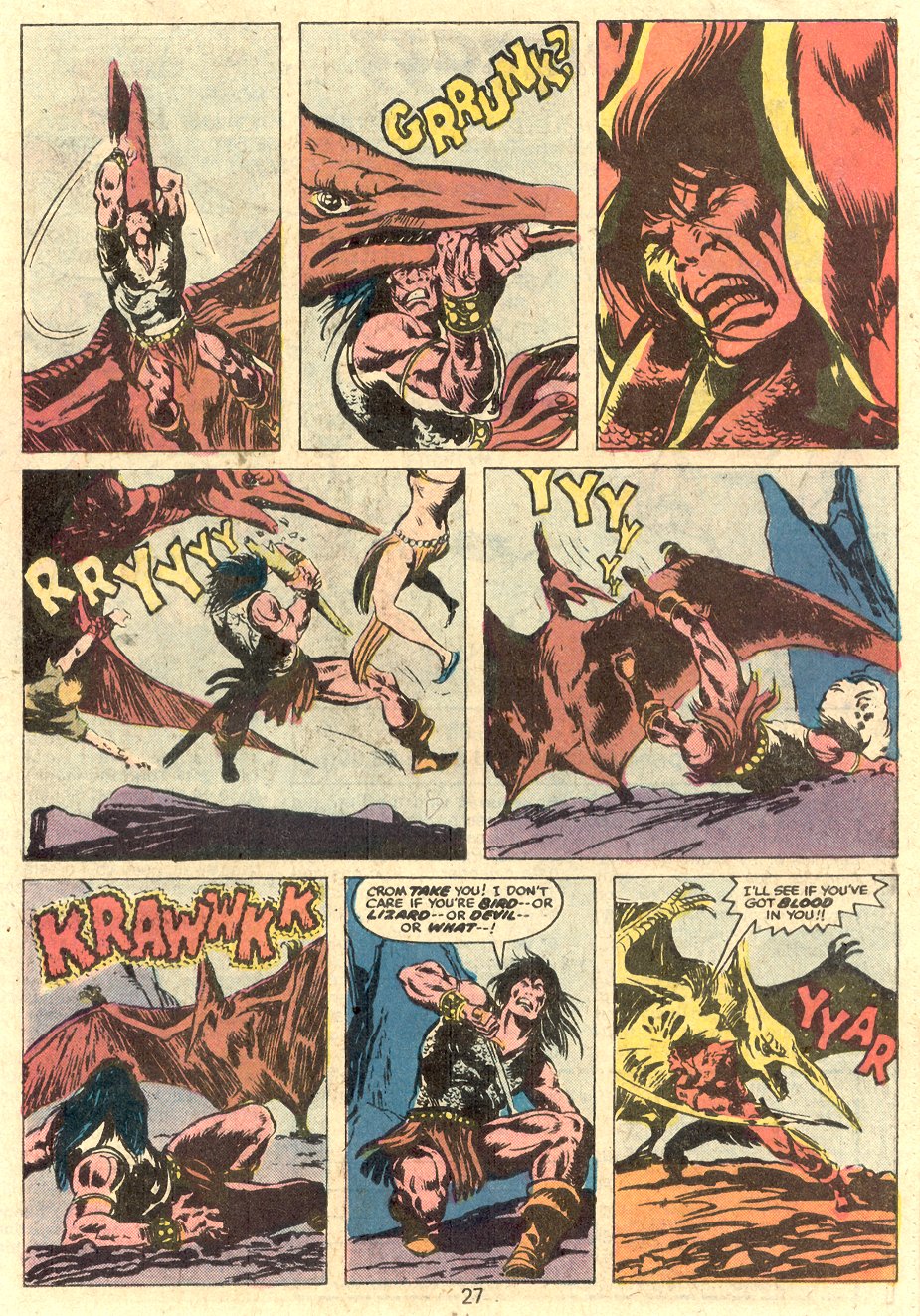 Read online Conan the Barbarian (1970) comic -  Issue # Annual 3 - 23