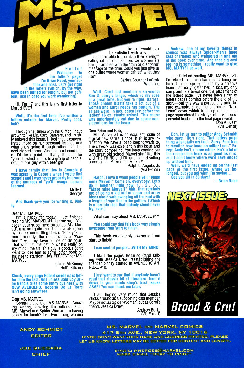 Read online Ms. Marvel (2006) comic -  Issue #2 - 24