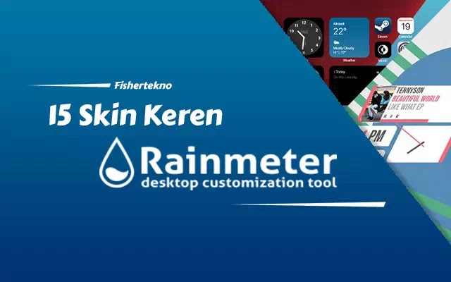 Segarkan Desktop Windows dengan 15 Skin Rainmeter Keren 2020!