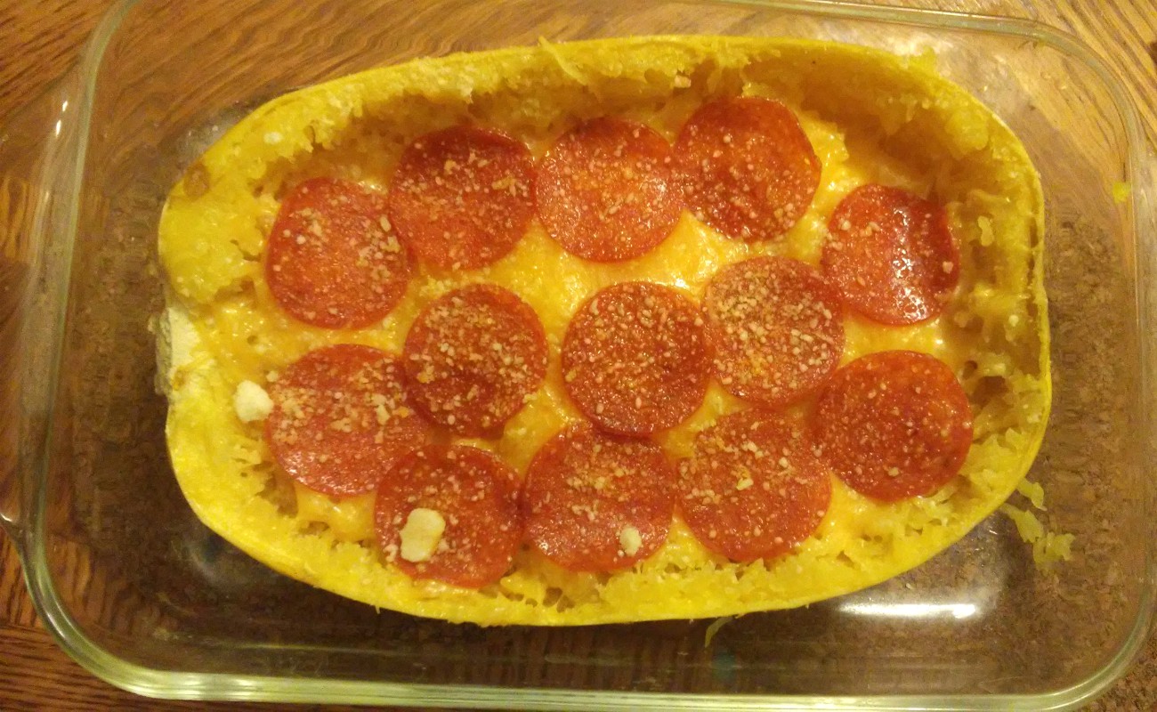 Pams Party & Practical Tips Quick and Easy Pepperoni Pizza Spaghetti