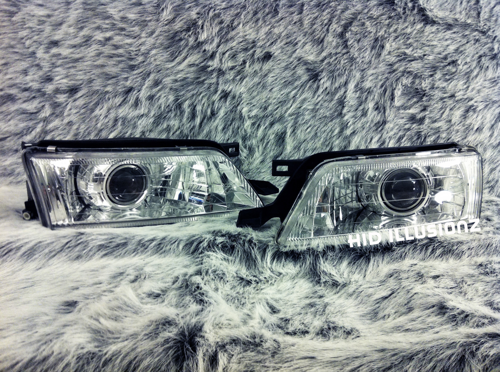 HID ILLUSIONZ Nissan Maxima FXR Orbit Projector HID Retrofit Headlights