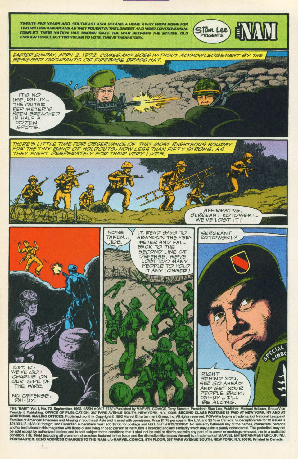 Read online The 'Nam comic -  Issue #72 - 2