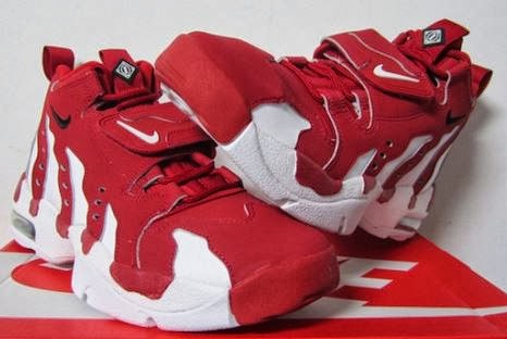 nike air dt max 96 red and white