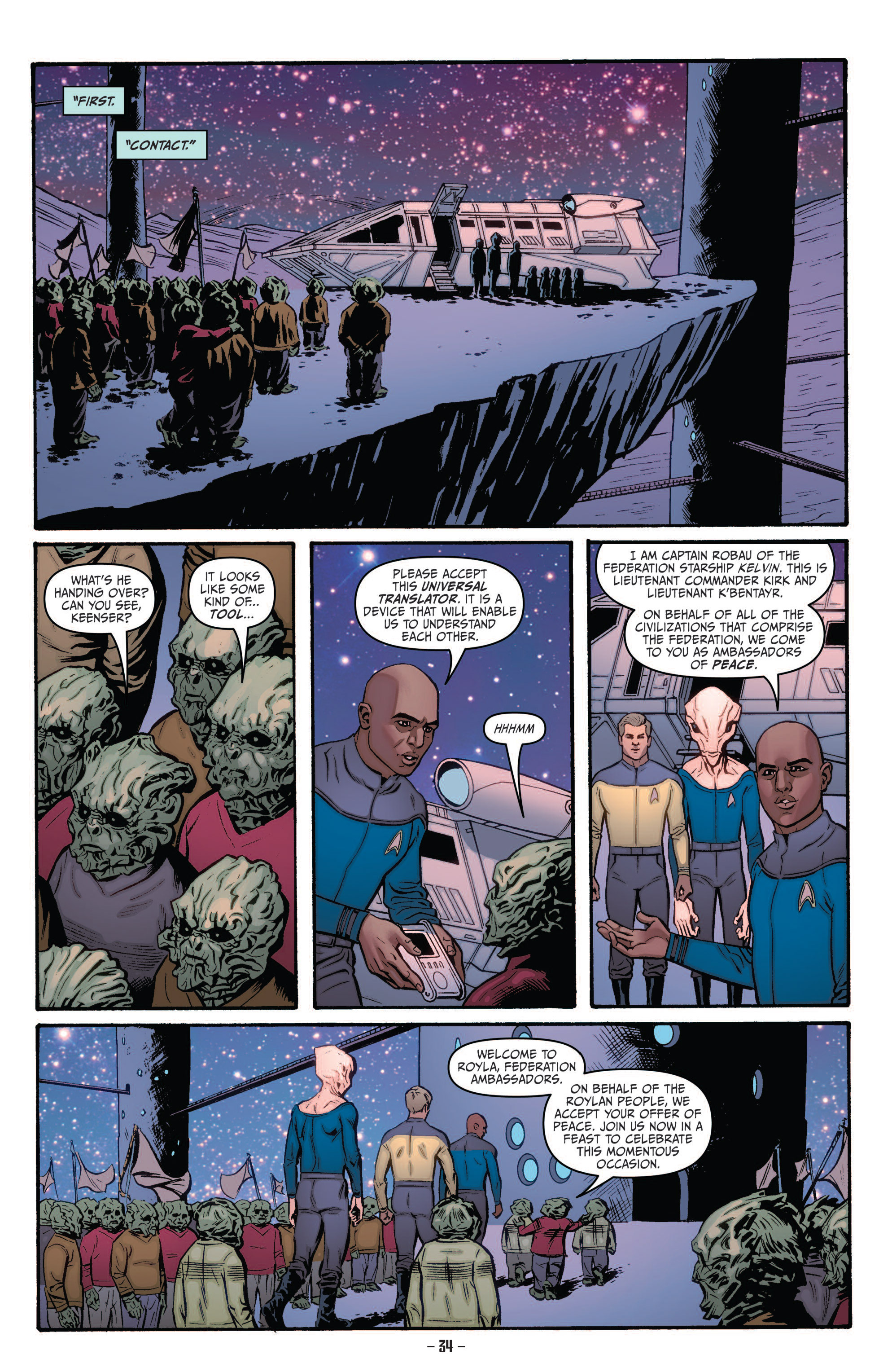 Read online Star Trek (2011) comic -  Issue # _TPB 4 - 35