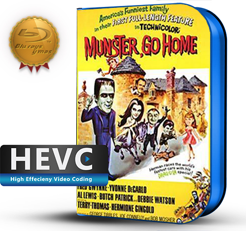 Munster, Go Home! (1966) 1080P HEVC-8Bits BDRip Latino/Ingles (Comeida)