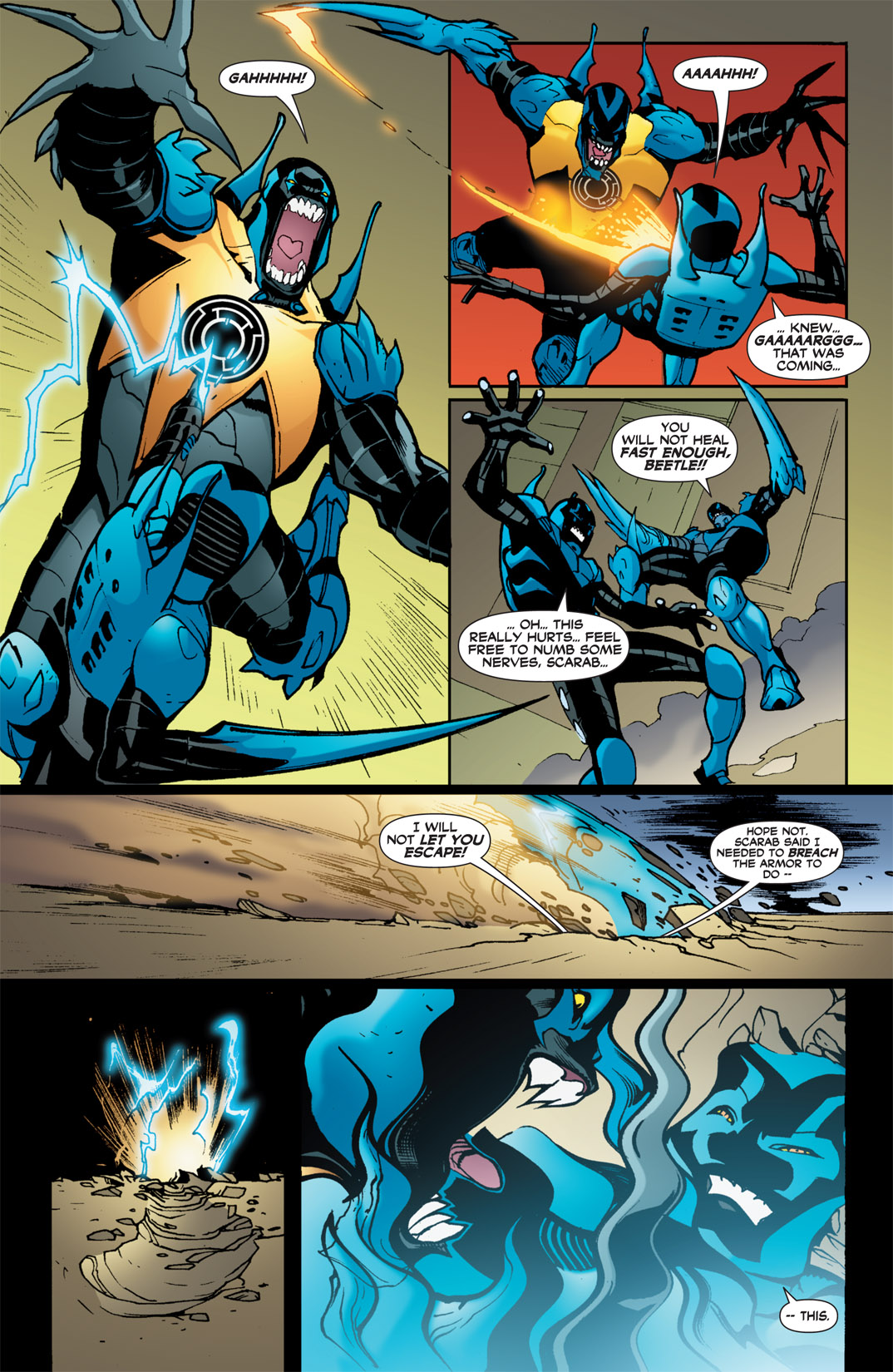 Read online Blue Beetle (2006) comic -  Issue #20 - 18