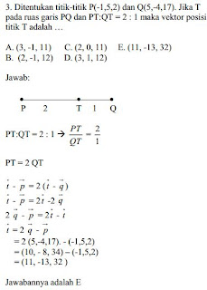 Contoh Soalan Vektor Geometri - Soalan x