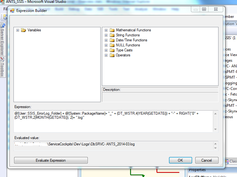 SSIS Expression to Get Current Year and month in the format YYYY-MM