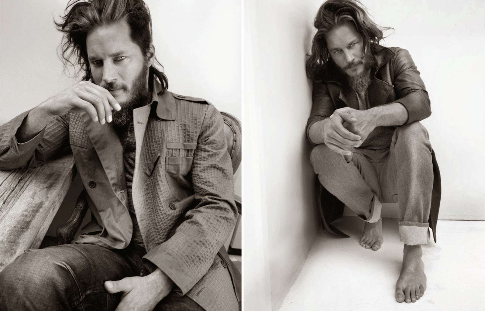 my new plaid pants Travis Fimmel Eight Times