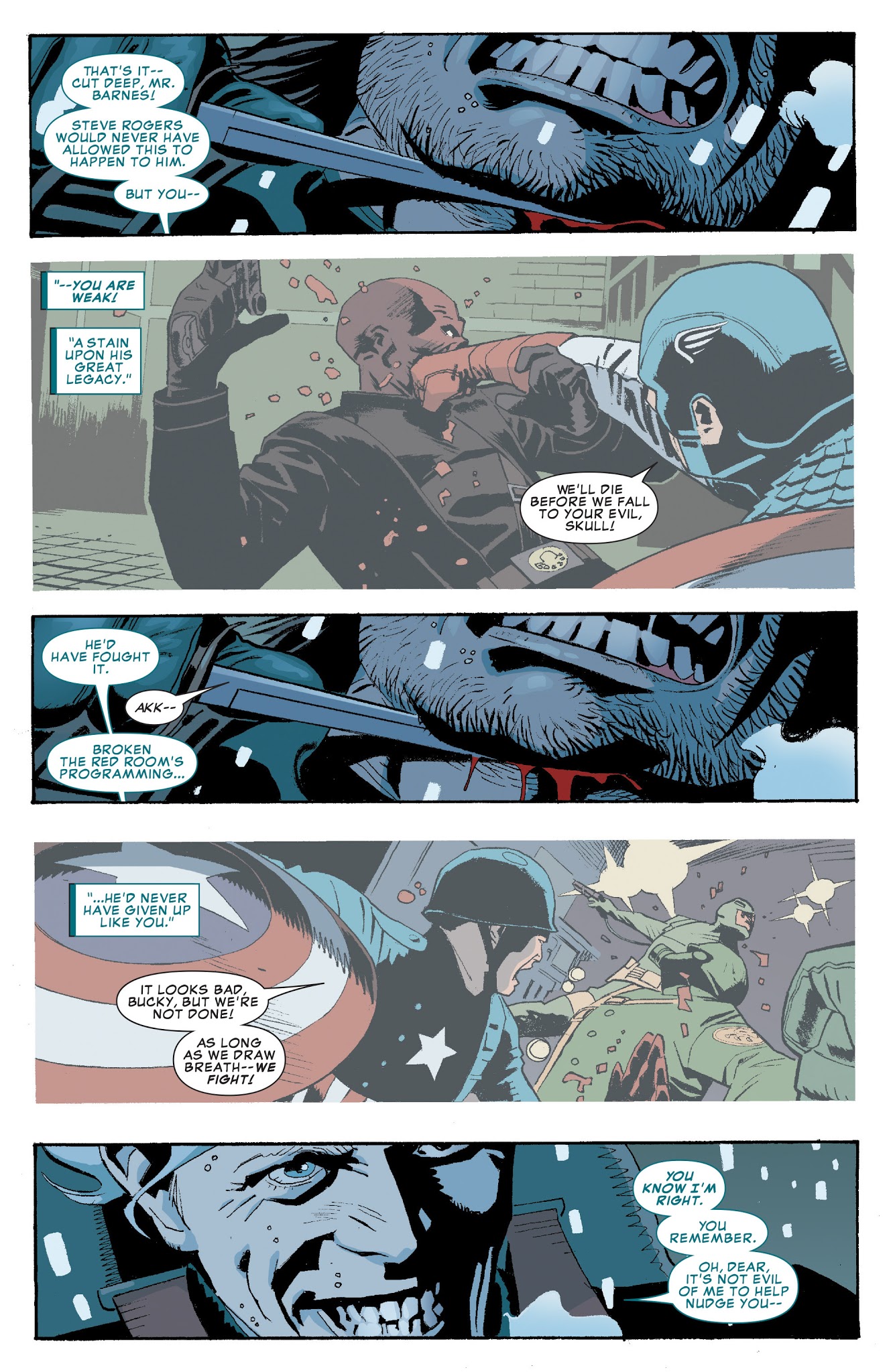 Read online Winter Soldier: The Bitter March comic -  Issue #4 - 6