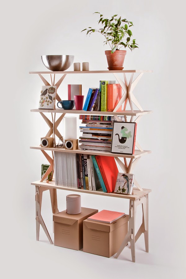 Flexible Modular Shelving