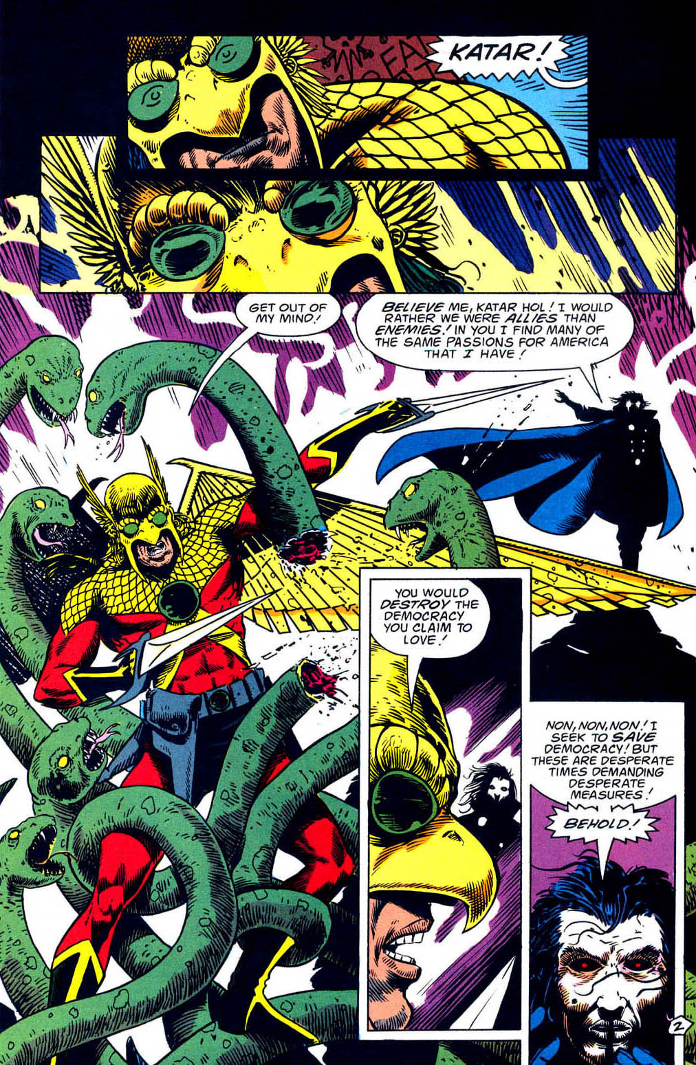 Read online Hawkworld (1990) comic -  Issue #32 - 3