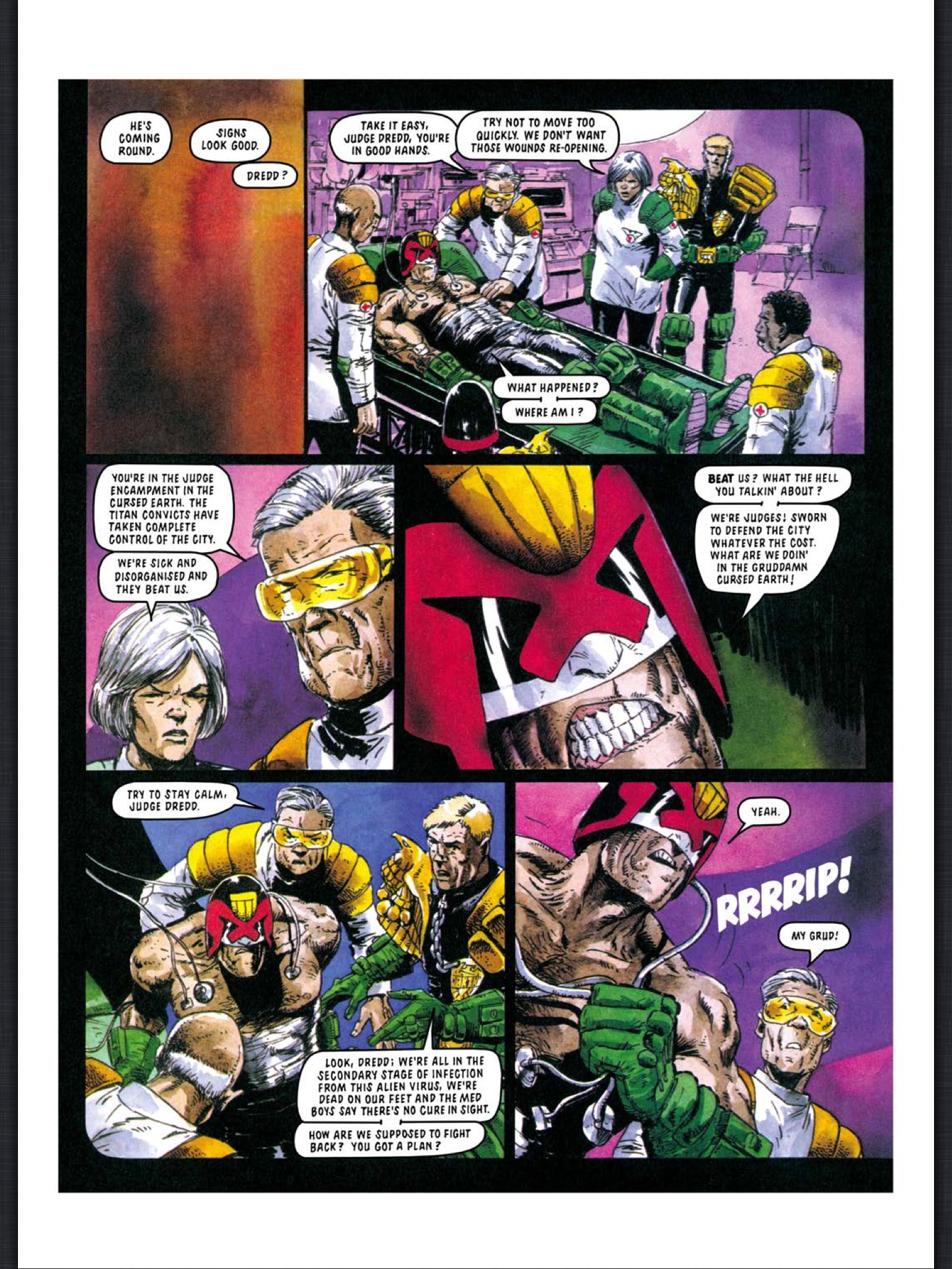 Read online Judge Dredd: The Complete Case Files comic -  Issue # TPB 19 - 125