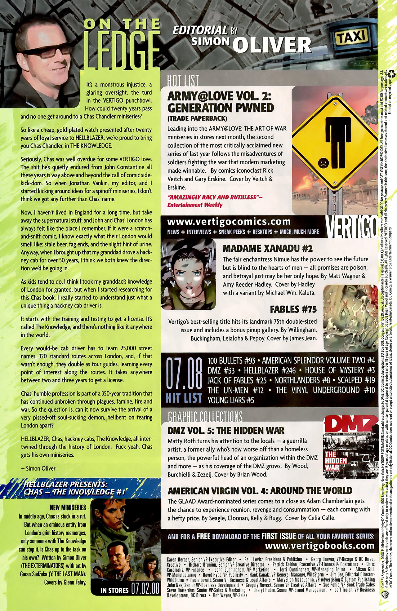 Read online DMZ (2006) comic -  Issue #33 - 22