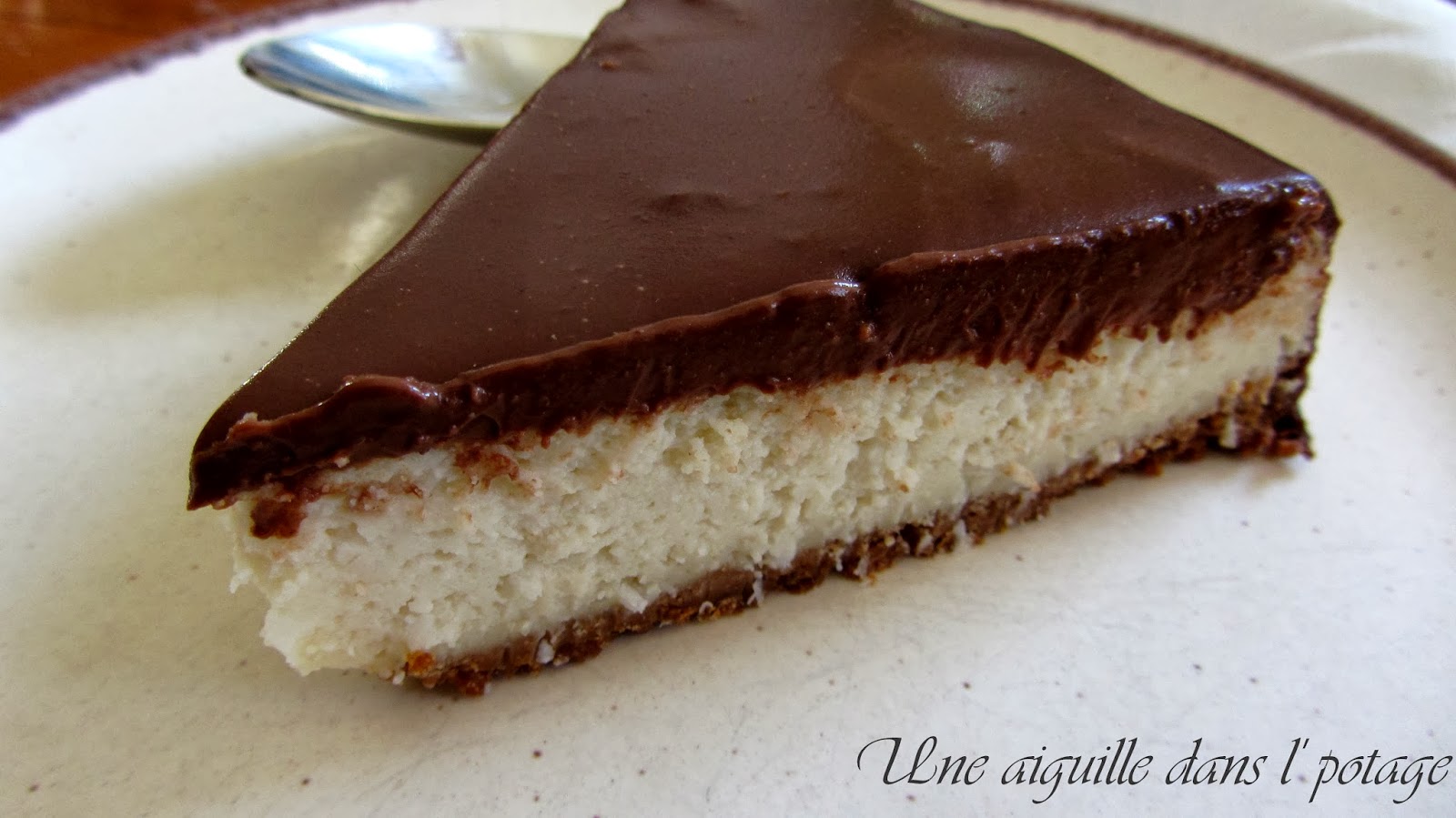 cheesecake chocolat-coco (végan)