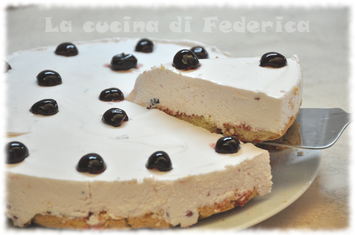 Torta gelato all&amp;#39;amarena