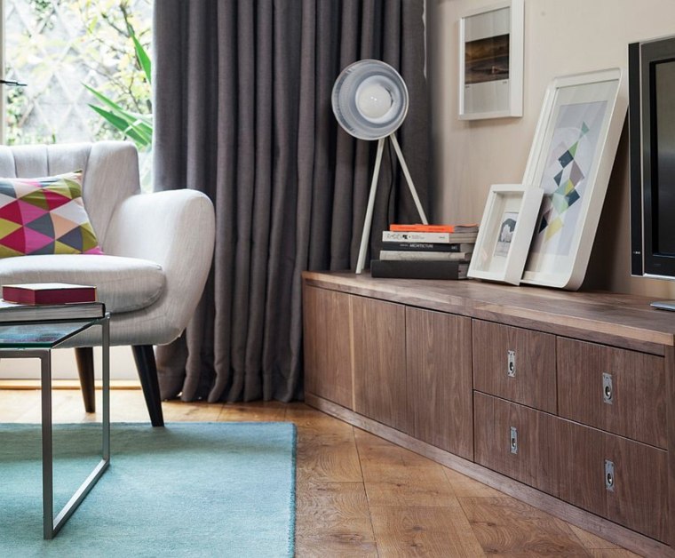 18 Ideias de salas modernas com cortinas ~ Decoração e Ideias