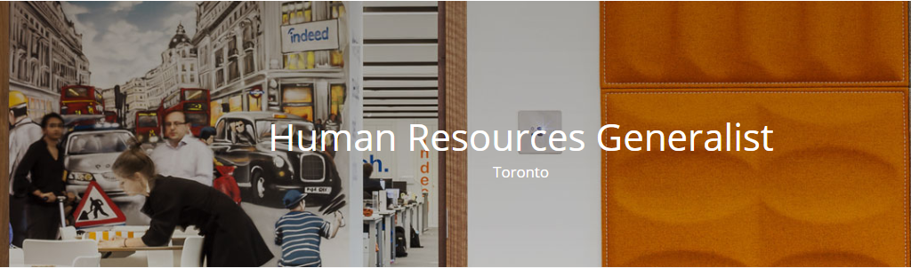 Indeed is in Need of Human Resources Generalist