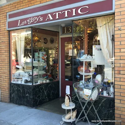 exterior of Lovejoy’s Attic in San Francisco