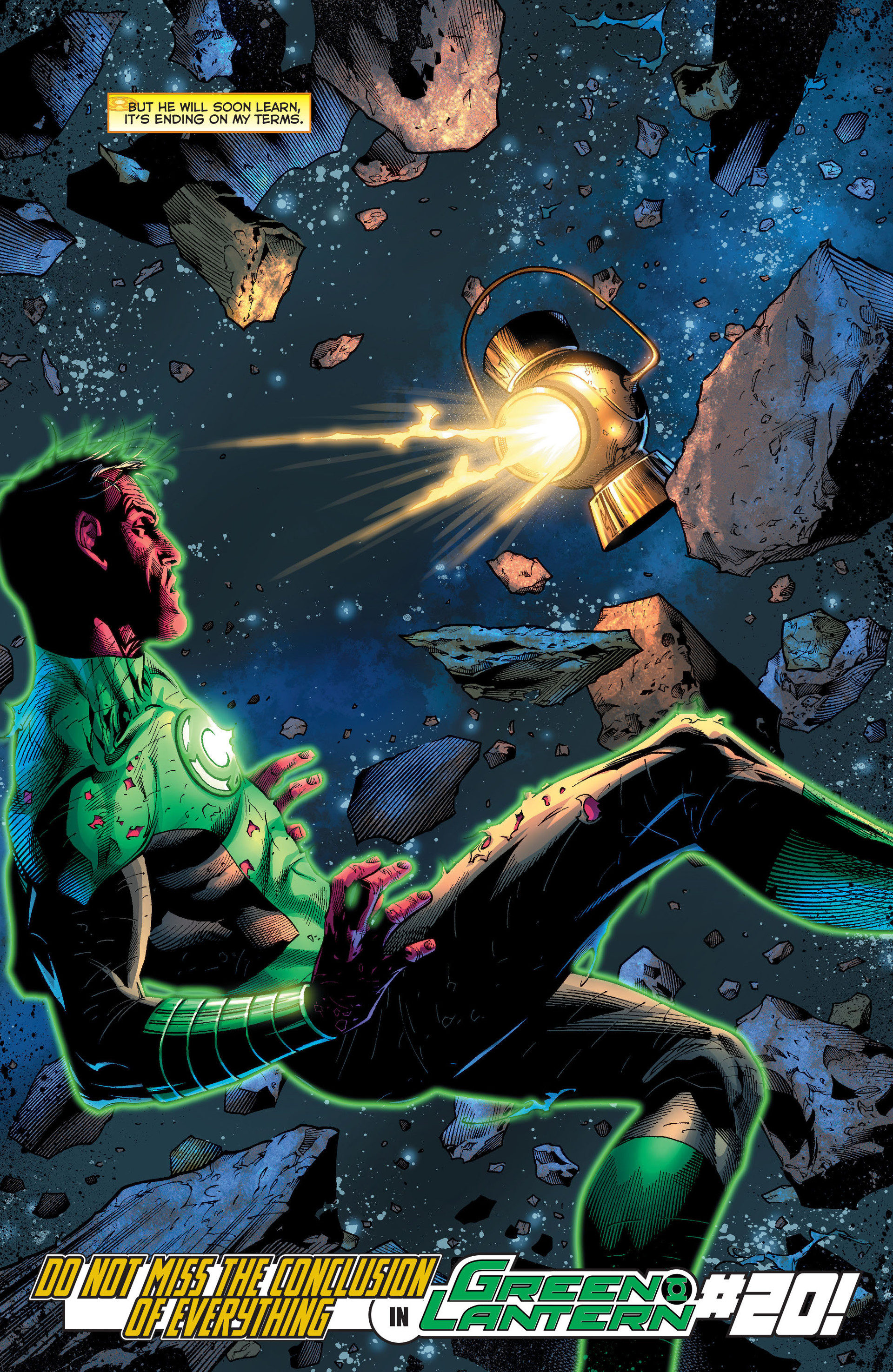 Read online Green Lantern (2011) comic -  Issue #19 - 22