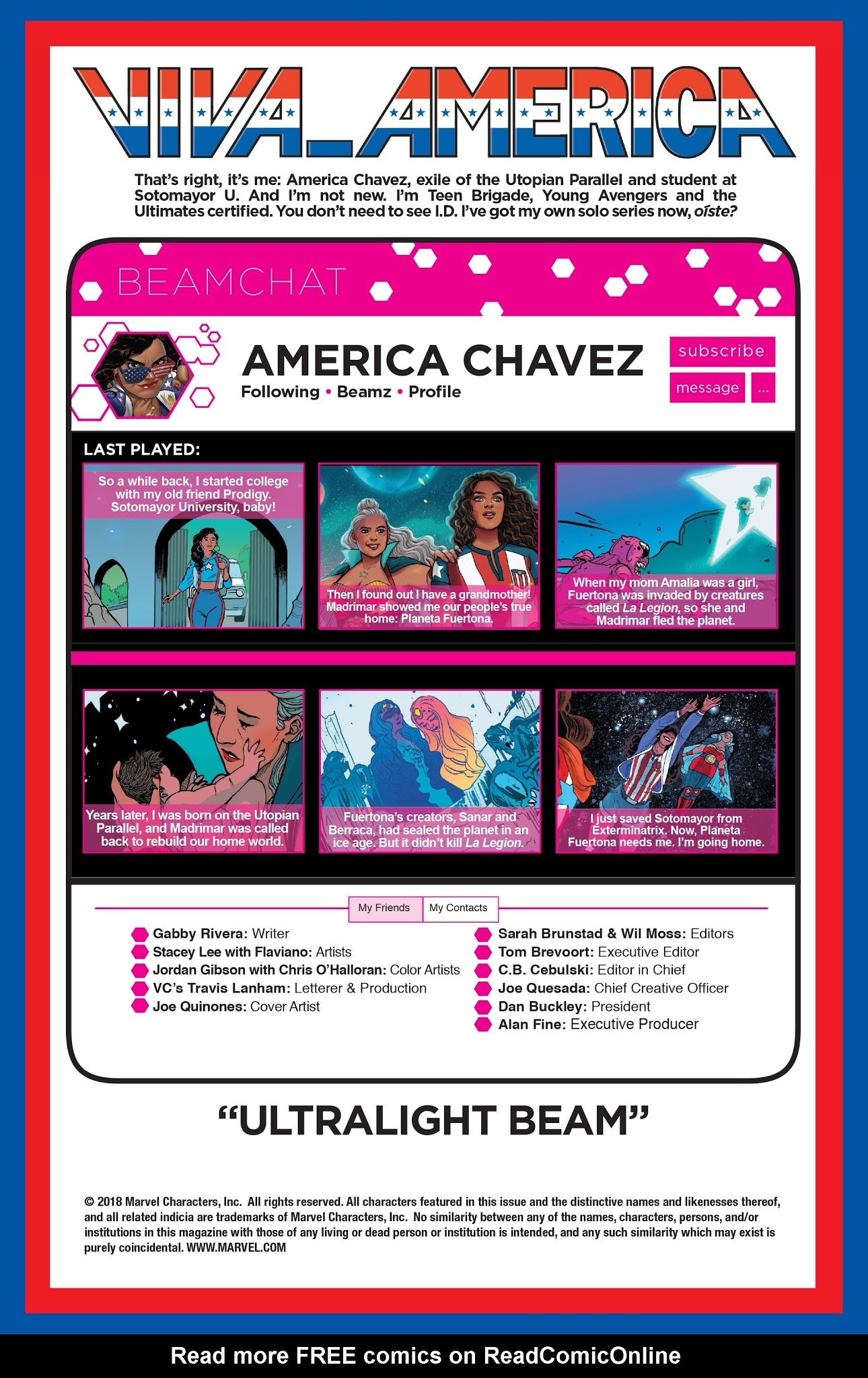 Read online America (2017) comic -  Issue #11 - 2