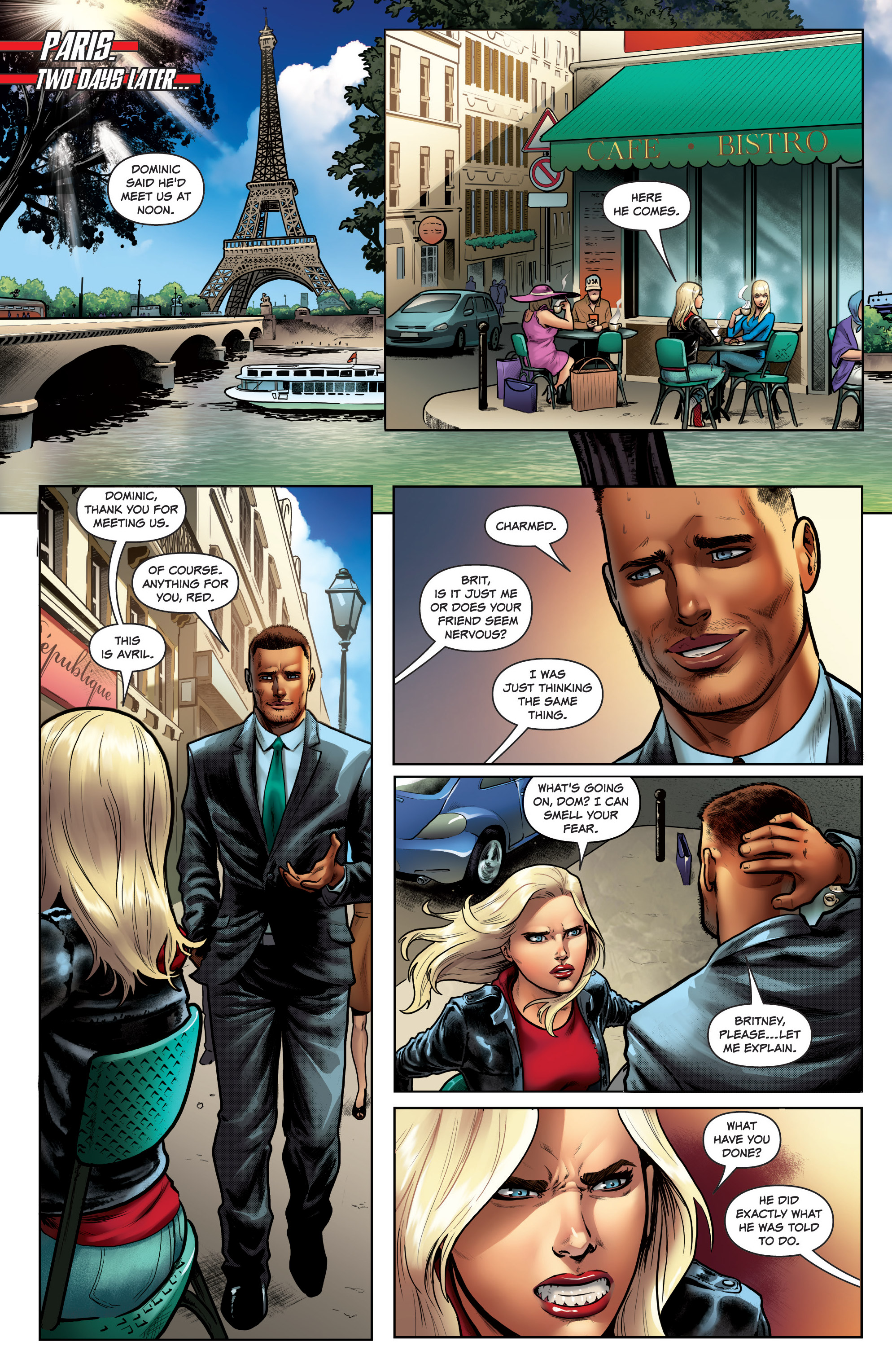Read online Red Agent: Island of Dr Moreau comic -  Issue #1 - 9