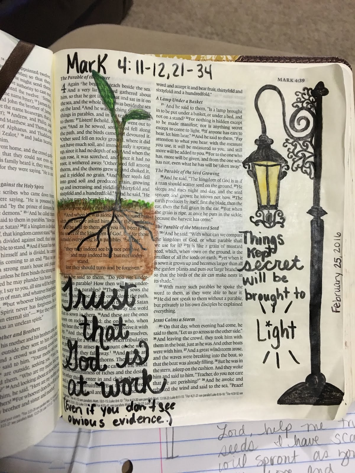 My Cup Runneth Over: Mark 4:11-12 and 21-34