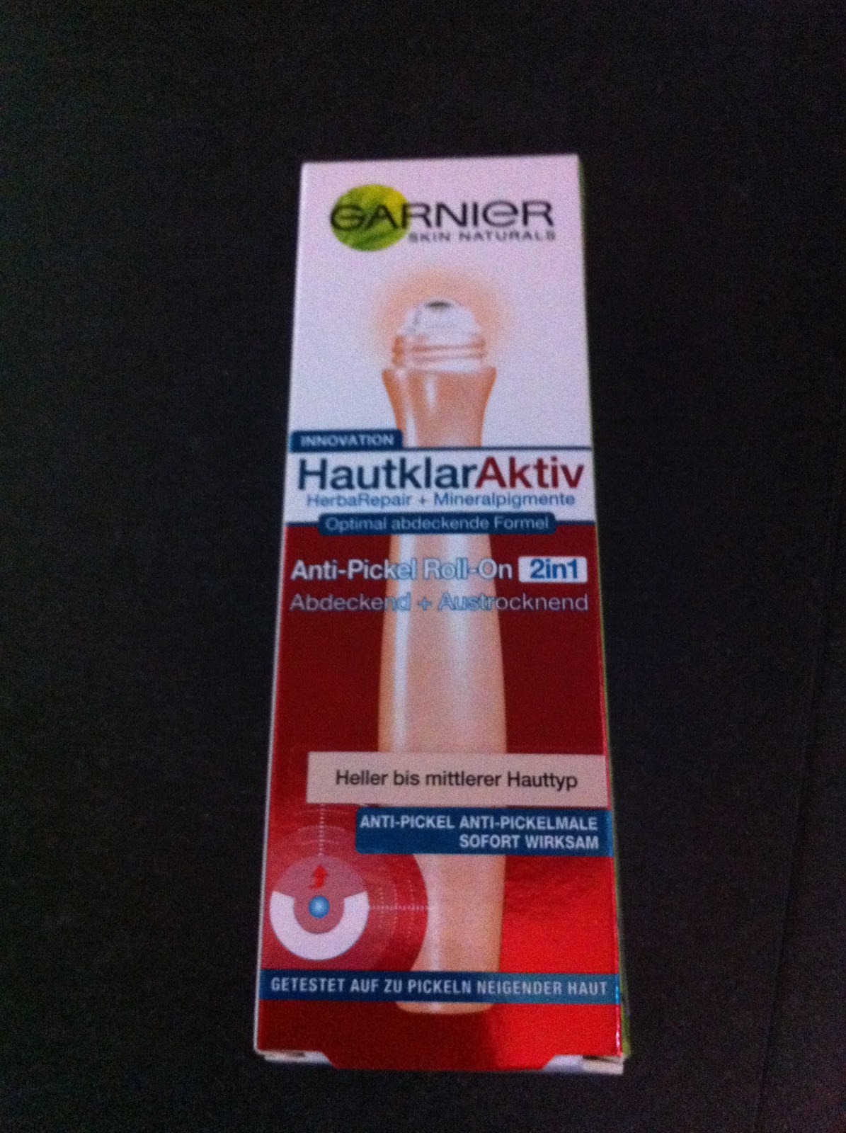 Garnier Hautklar Aktiv Akut Roll On Kaufen Cos­mea: Garnier Hautklar Aktiv Anti-Pickel Roll-On 2-in-1, Heller