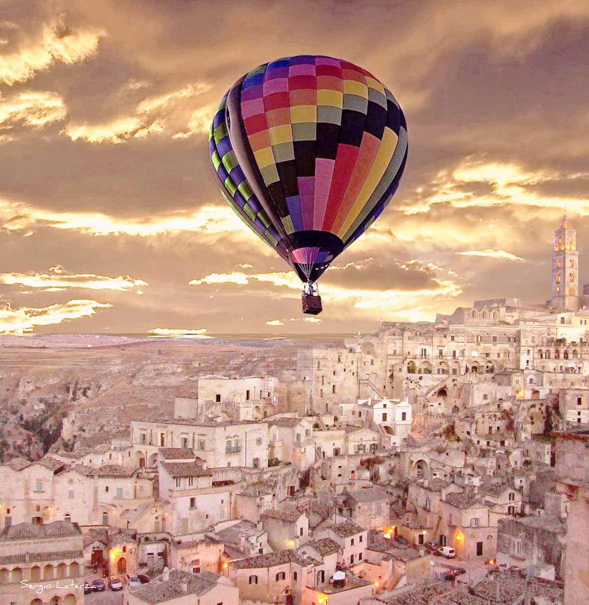 UCCIO CULT Le Mongolfiere Sui Sassi Di Matera Con Uccio Acquasanta