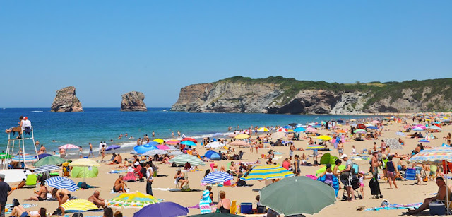 Praia Dois Jumeaux em Hendaye Praia Dois Jumeaux em Hendaye