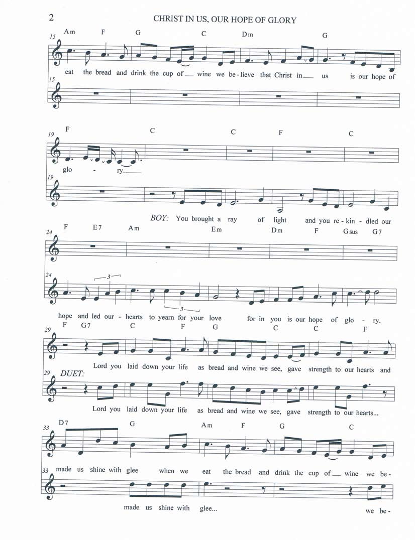 Eucharistic Hymn 2016IEC by Filipino composer