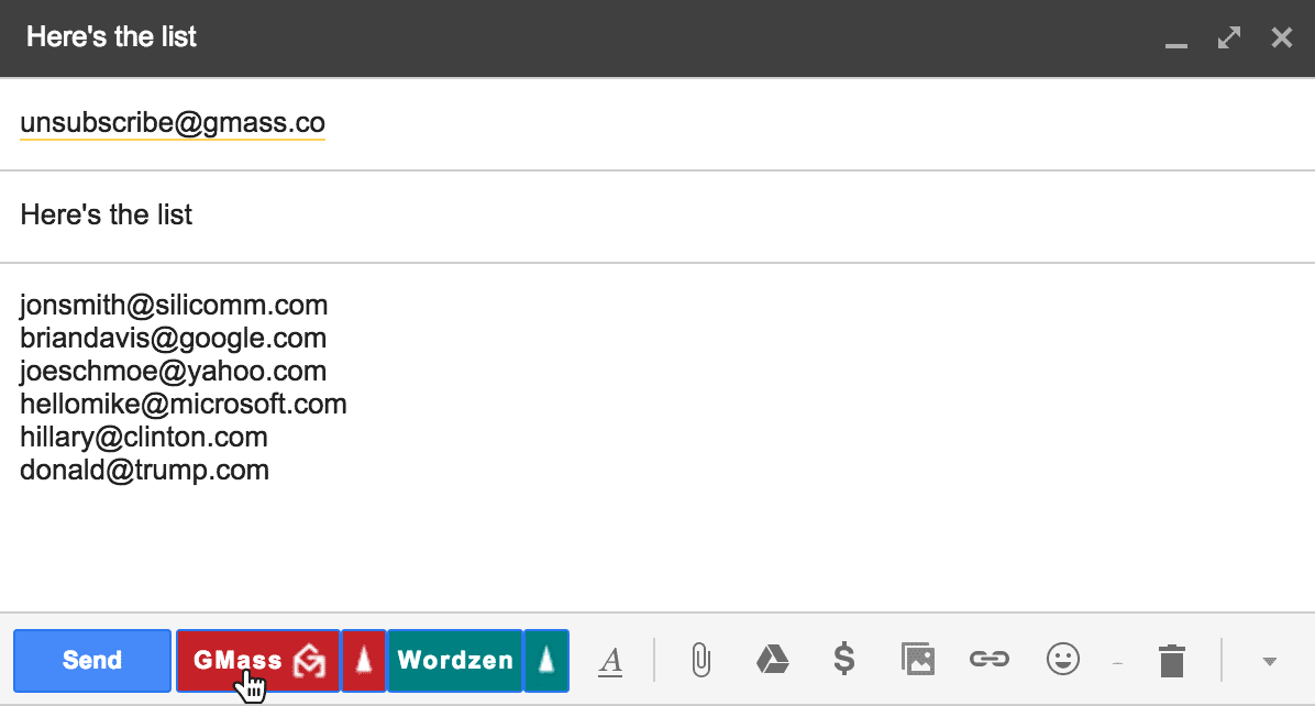 new gmail mail merge