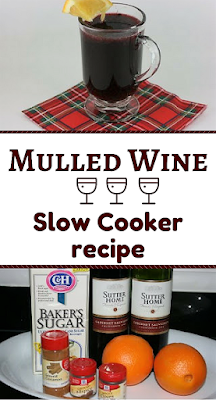 Fantastic party drink. Put the ingredients in your slow cooker, and let guests ladle out their own servings. Use red wine, fresh orange juice, allspice, cinnamon, and cloves. Super fun crockpot recipe for the holidays!
