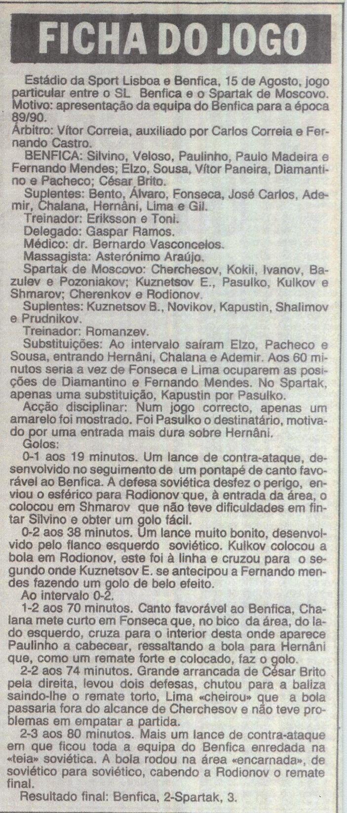 Já Há Adversário | Em Defesa do Benfica