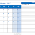 February 2017 Printable Calendar Templates