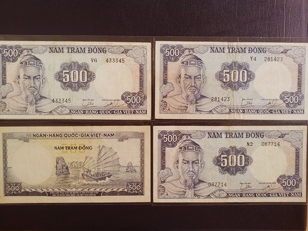 500 đồng năm 1966