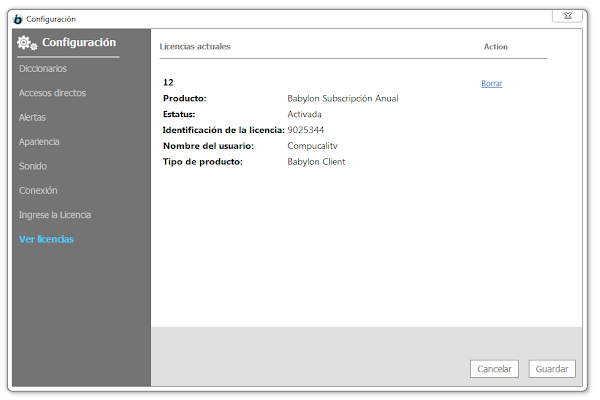 Babylon Pro & Corporate Versión 10.5 Full Español (Traductor y Diccionario)