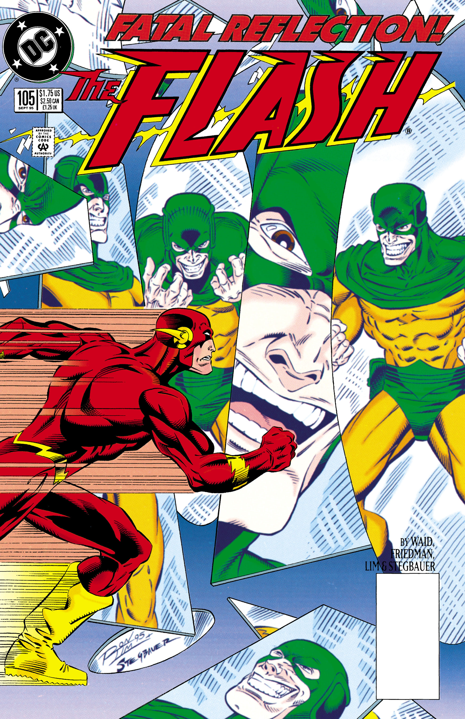 Read online The Flash (1987) comic -  Issue #105 - 1