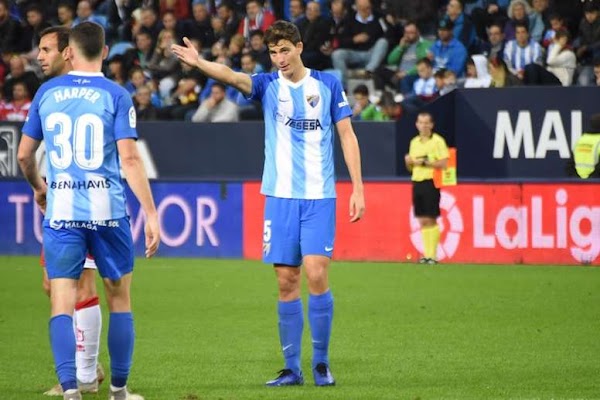 Málaga, hoy entrenamiento y rueda de prensa de Pau Torres