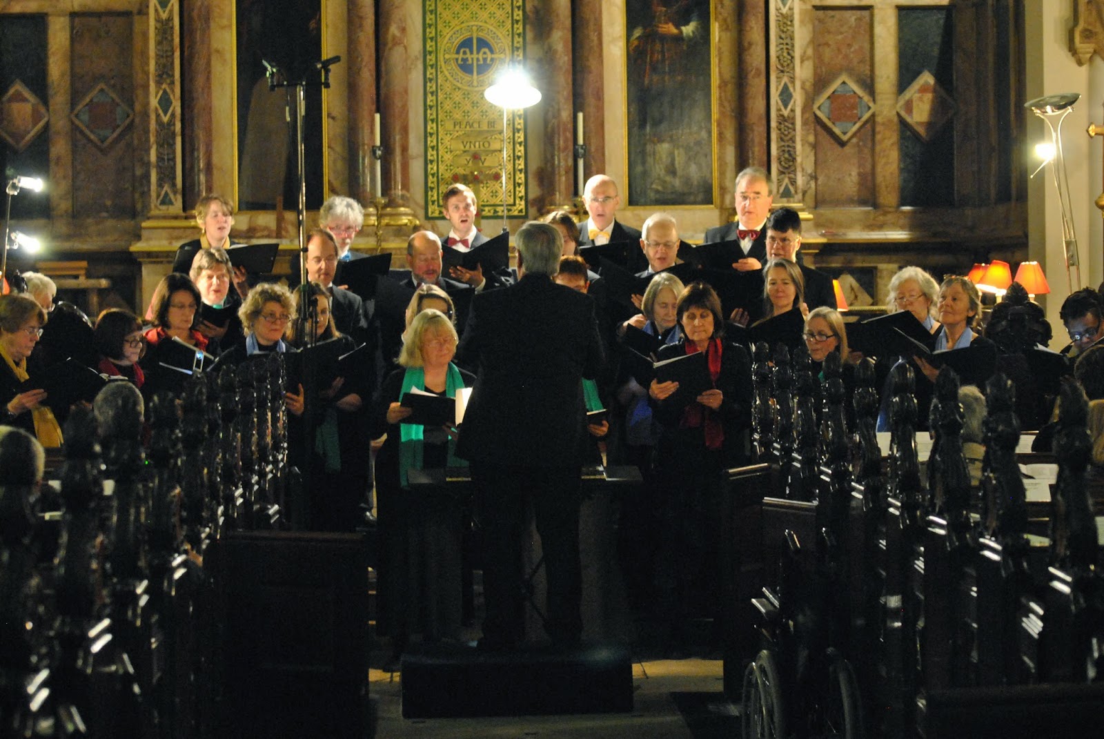 London Concord Singers and Malcolm Cottle in 2012, photo credit Josh Hayes London Concord Singers and Malcolm Cottle in 2012, photo credit Josh Hayes