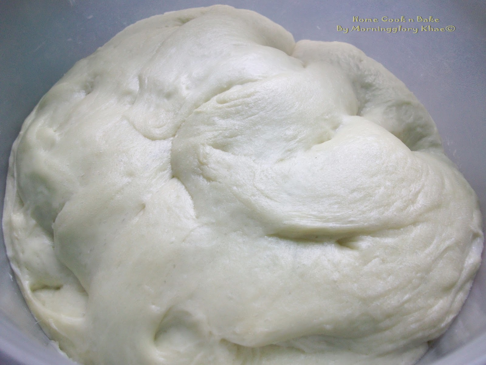 Whipping cream bread ขนมปังหมีไส้คัสตาร์ด Cook n Bake Journal By
