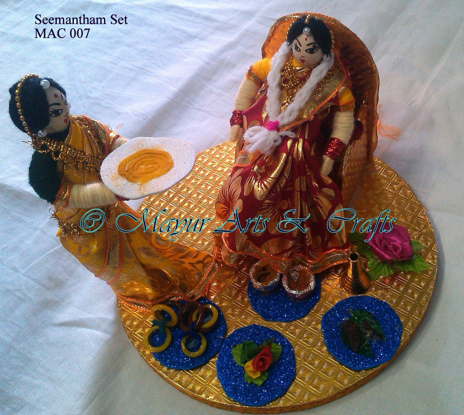 seemantham doll set