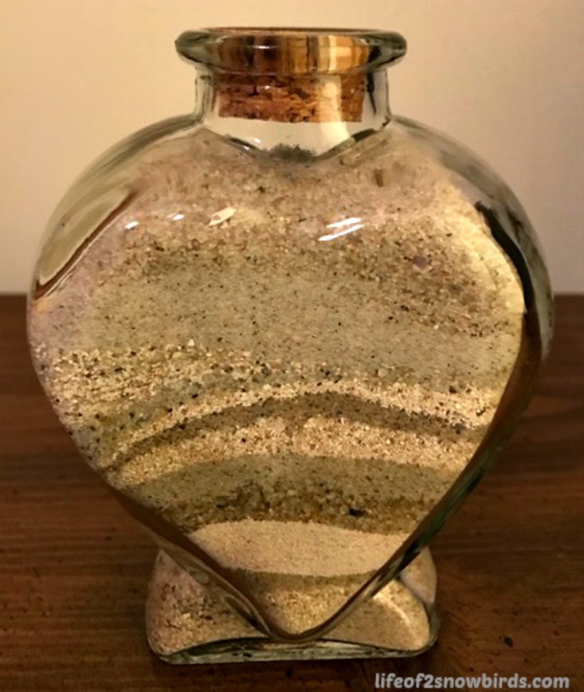 Life Of 2 Snowbirds Beach Vacation Sand Art