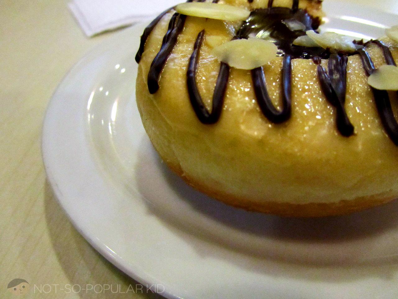Cello's Doughnuts and Dips Dark Chocolate Almond A NotSoPopular