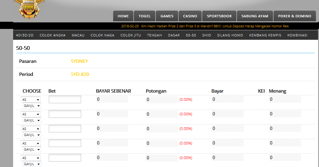 Panduan Cara Melakukan Taruhan Togel 50 - 50 - panduan 188